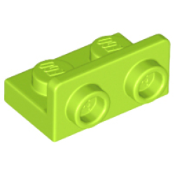 Bracket 1 x 2 - 1 x 2 Inverted - Lime