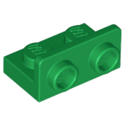 Bracket 1 x 2 - 1 x 2 Inverted - Green