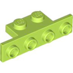 Bracket 1 x 2 - 1 x 4 - Lime