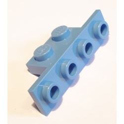 Bracket 1 x 2 - 1 x 4 - Medium Blue