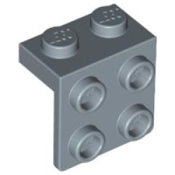 Bracket 1 x 2 - 2 x 2 - Sand Blue