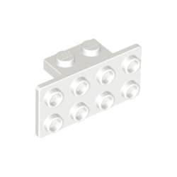Bracket 1 x 2 - 2 x 4 - White