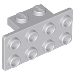 Bracket 1 x 2 - 2 x 4 - Light Bluish Gray