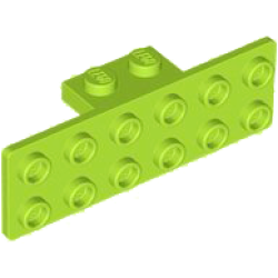 Bracket 1 x 2 - 2 x 6 - Lime