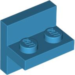 Bracket 2 x 2 - 1 x 2 Centered - Dark Azure