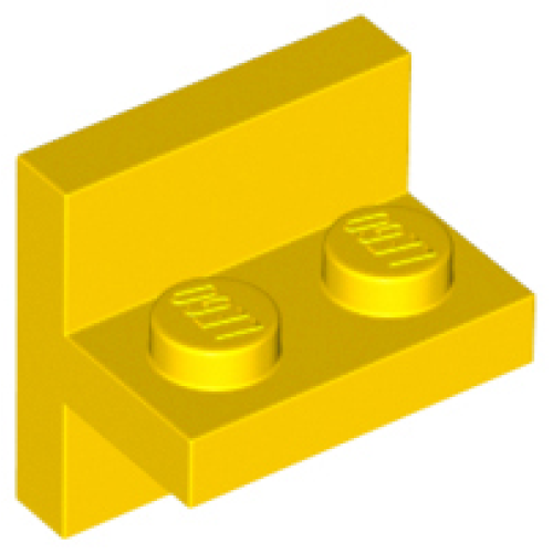 Деталь LEGO 41682 Bracket 2 x 2 - 1 x 2 Centered - Yellow