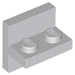 Bracket 2 x 2 - 1 x 2 Centered - Light Bluish Gray