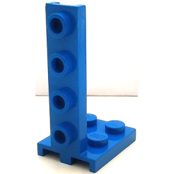 Bracket 2 x 2 - 1 x 4 - Blue