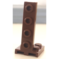 Bracket 2 x 2 - 1 x 4 - Brown