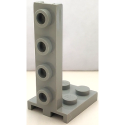 Bracket 2 x 2 - 1 x 4 - Light Gray