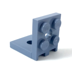 Bracket 2 x 2 - 2 x 2 with 2 Holes - Sand Blue
