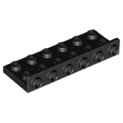 Bracket 2 x 6 - 1 x 6 Inverted - Black