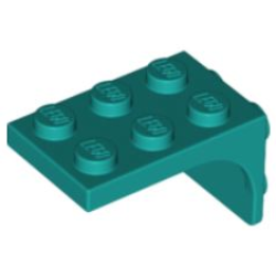 Bracket 3 x 2 - 2 x 2 - Dark Turquoise
