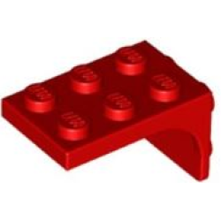 Bracket 3 x 2 - 2 x 2 - Red