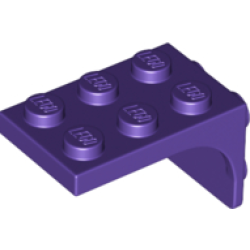 Bracket 3 x 2 - 2 x 2 - Dark Purple