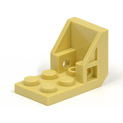 Bracket 3 x 2 - 2 x 2 Inverted (Space Seat) - Tan