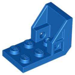 Bracket 3 x 2 - 2 x 2 Inverted (Space Seat) - Blue