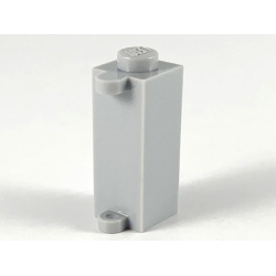 Brick, Modified 1 x 1 x 2 with Shutter Holder - Light Bluish Gray