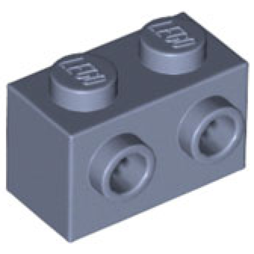 Деталь LEGO 11211 Brick, Modified 1 x 2 with Studs on 1 Side - Sand Blue