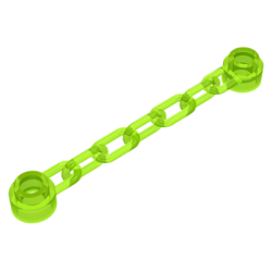 Chain 5 Links - Trans-Neon Green