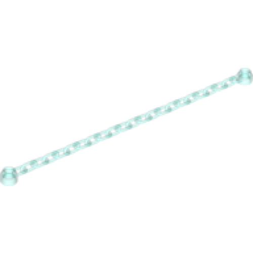 Деталь LEGO 30104 Chain 21 Links (16-17L) - Trans-Light Blue