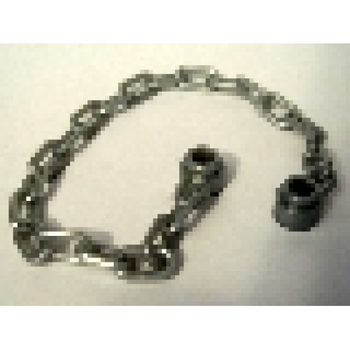 Деталь LEGO 30104 Chain 21 Links (16-17L) - Pearl Light Gray