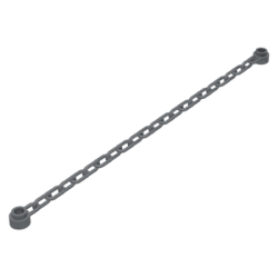 Chain 21 Links (16-17L) - Dark Bluish Gray