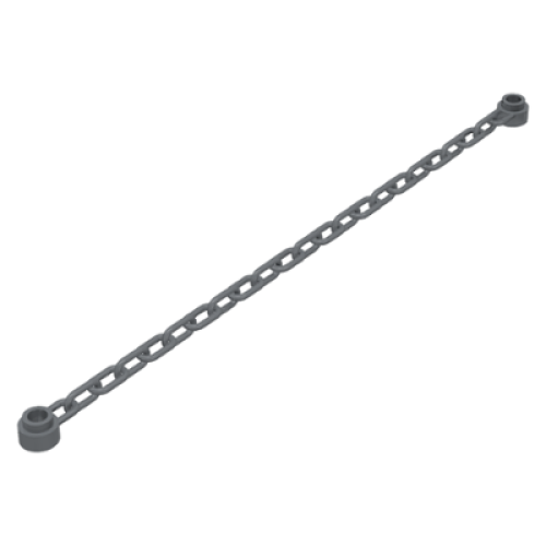 Деталь LEGO 30104 Chain 21 Links (16-17L) - Dark Bluish Gray