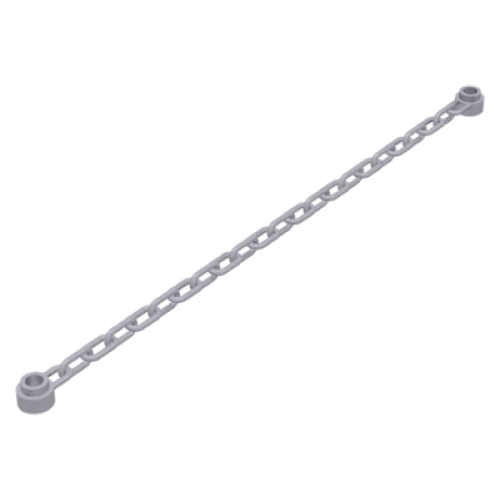 Деталь LEGO 30104 Chain 21 Links (16-17L) - Light Bluish Gray