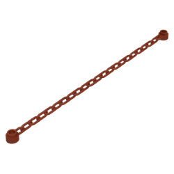 Chain 21 Links (16-17L) - Reddish Brown
