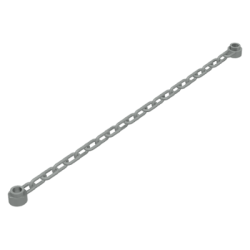 Chain 21 Links (16-17L) - Light Gray