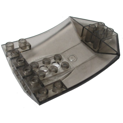 Деталь LEGO 42021 Cockpit 8 x 6 x 2 Curved - Trans-Brown