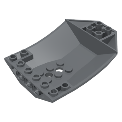 Деталь LEGO 42021 Cockpit 8 x 6 x 2 Curved - Dark Bluish Gray