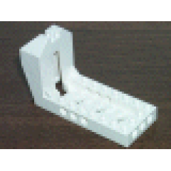 Cockpit 10 x 4 x 5 with Technic Holes - White Cockpit 10 x 4 x 5 with Technic Holes - White