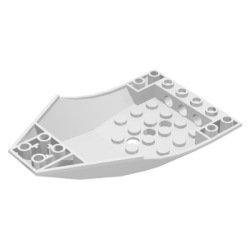 Cockpit 10 x 6 x 2 Curved - White Cockpit 10 x 6 x 2 Curved - White