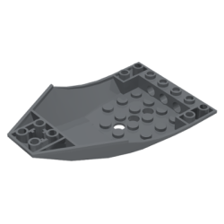Cockpit 10 x 6 x 2 Curved - Dark Bluish Gray Cockpit 10 x 6 x 2 Curved - Dark Bluish Gray