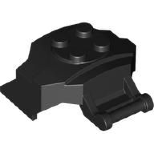 Деталь LEGO 79896 Cockpit Front 4 x 3 x 2 with Bar Handle - Black