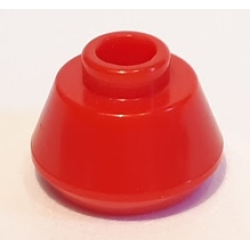 Cone 1 1/2 x 1 1/2 x 2/3 Truncated - Red