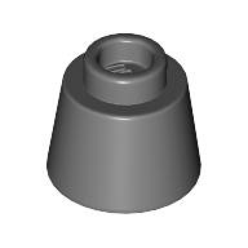 Деталь LEGO 85975 Cone 1 1/6 x 1 1/6 x 2/3 (Fez) - Dark Bluish Gray