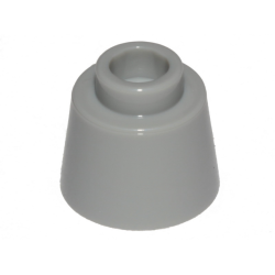 Cone 1 1/6 x 1 1/6 x 2/3 (Fez) - Light Bluish Gray
