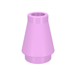 Cone 1 x 1 - Bright Pink