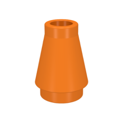 Cone 1 x 1 - Orange