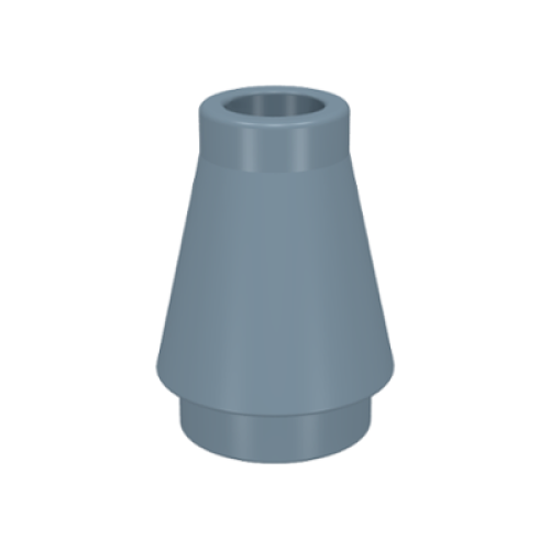 Деталь LEGO 4589 Cone 1 x 1 - Sand Blue