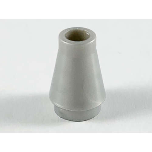 Деталь LEGO 4589 Cone 1 x 1 - Pearl Light Gray