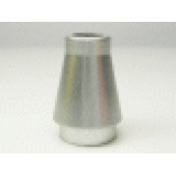 Cone 1 x 1 - Metallic Silver
