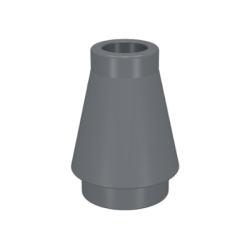 Cone 1 x 1 - Dark Bluish Gray