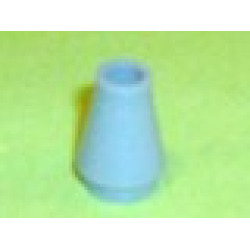 Cone 1 x 1 with Top Groove - Sand Blue