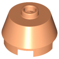 Cone 2 x 2 Truncated - Nougat Cone 2 x 2 Truncated - Nougat