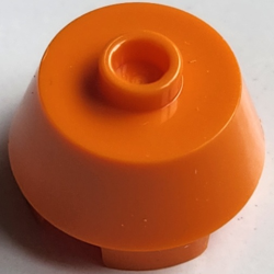 Cone 2 x 2 Truncated - Orange Cone 2 x 2 Truncated - Orange
