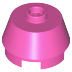 Cone 2 x 2 Truncated - Dark Pink